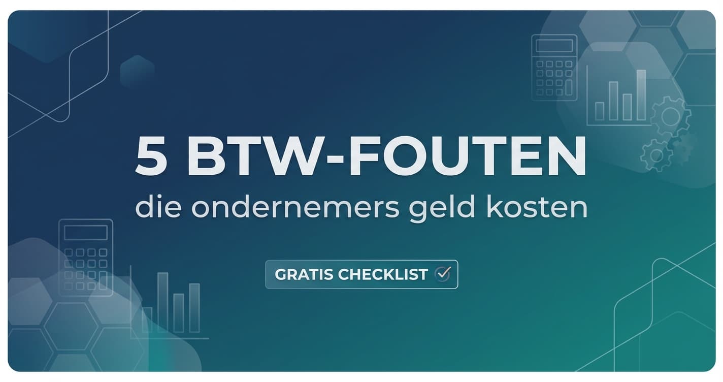 5 BTW-fouten infographic met tekst